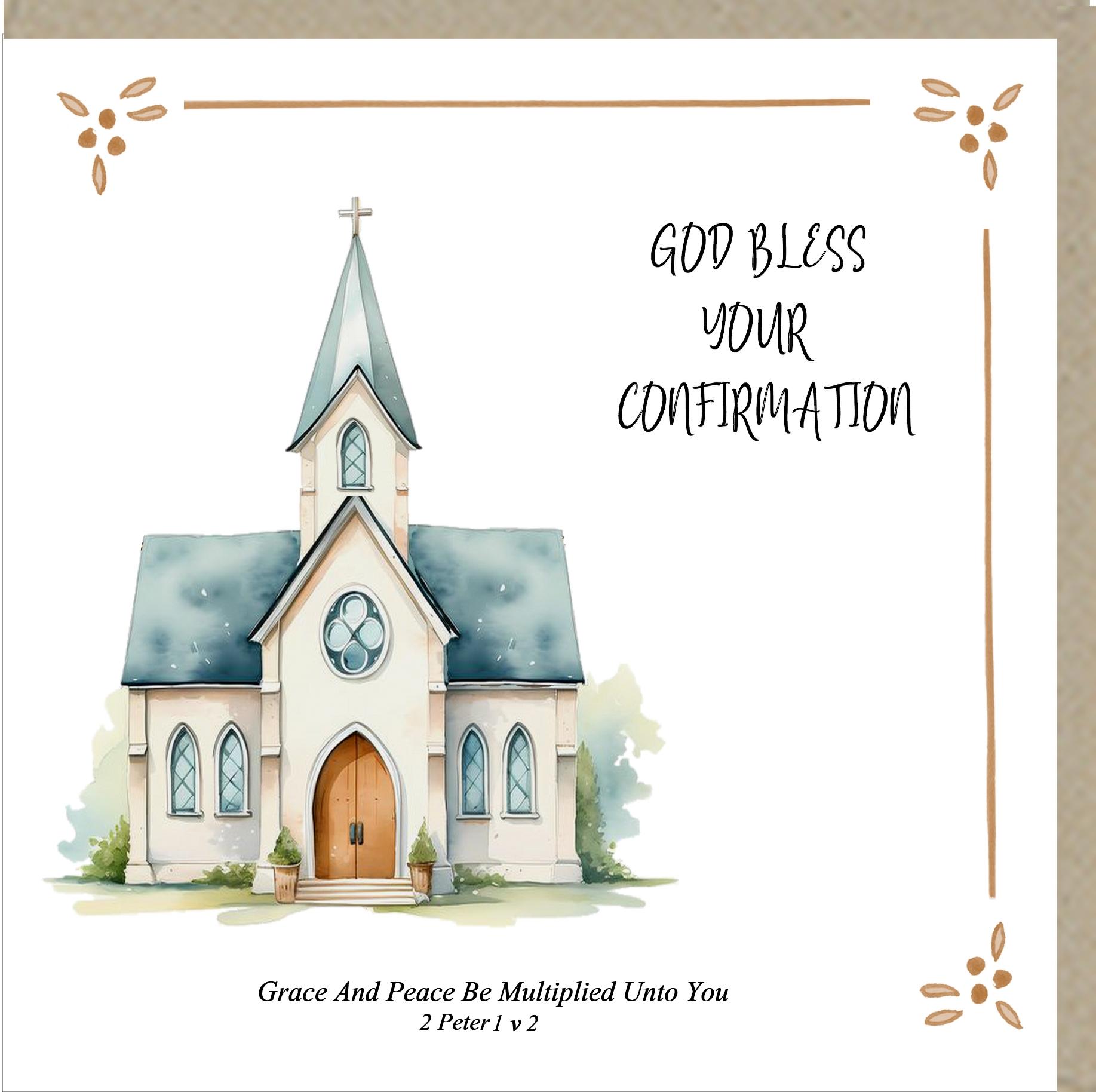 God Bless Your Confirmation - Greetings Card