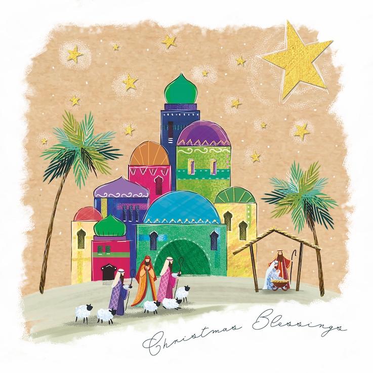TLM - With Every Blessing Christmas Cards (Pack of 10)