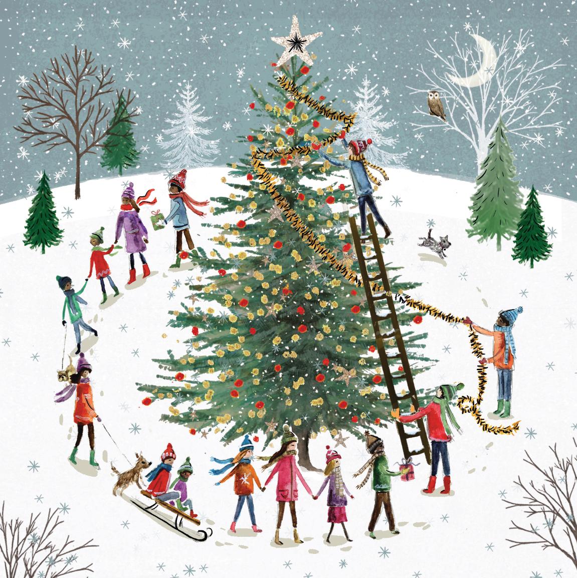 Food Bank - Around the Tree (Pack of 10)