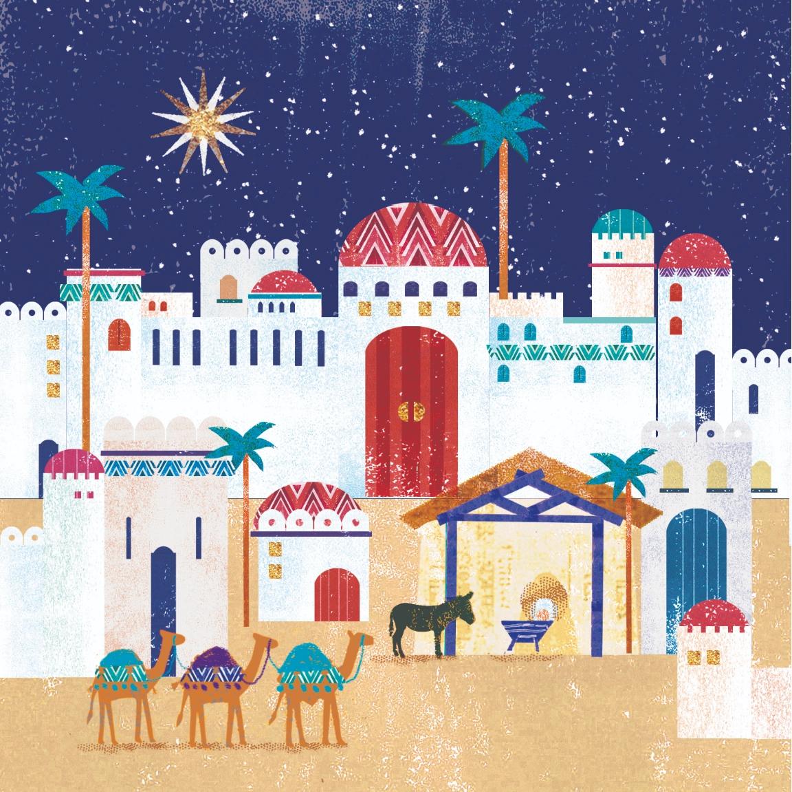Tearfund - Away in a Manger (Pack of 10)
