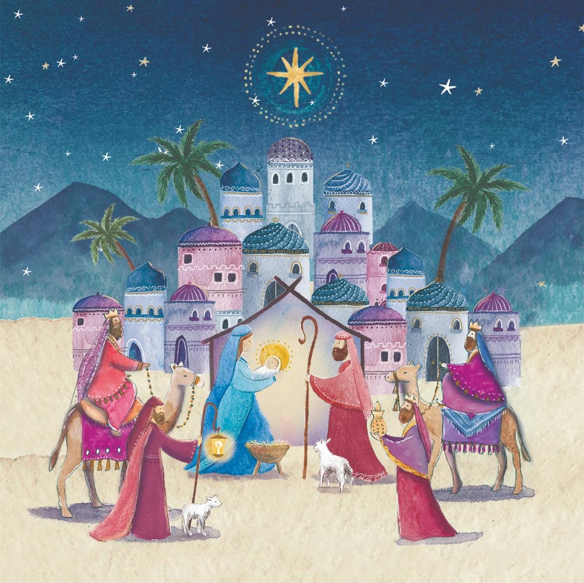 Tearfund - Manger Scene (Pack of 10)