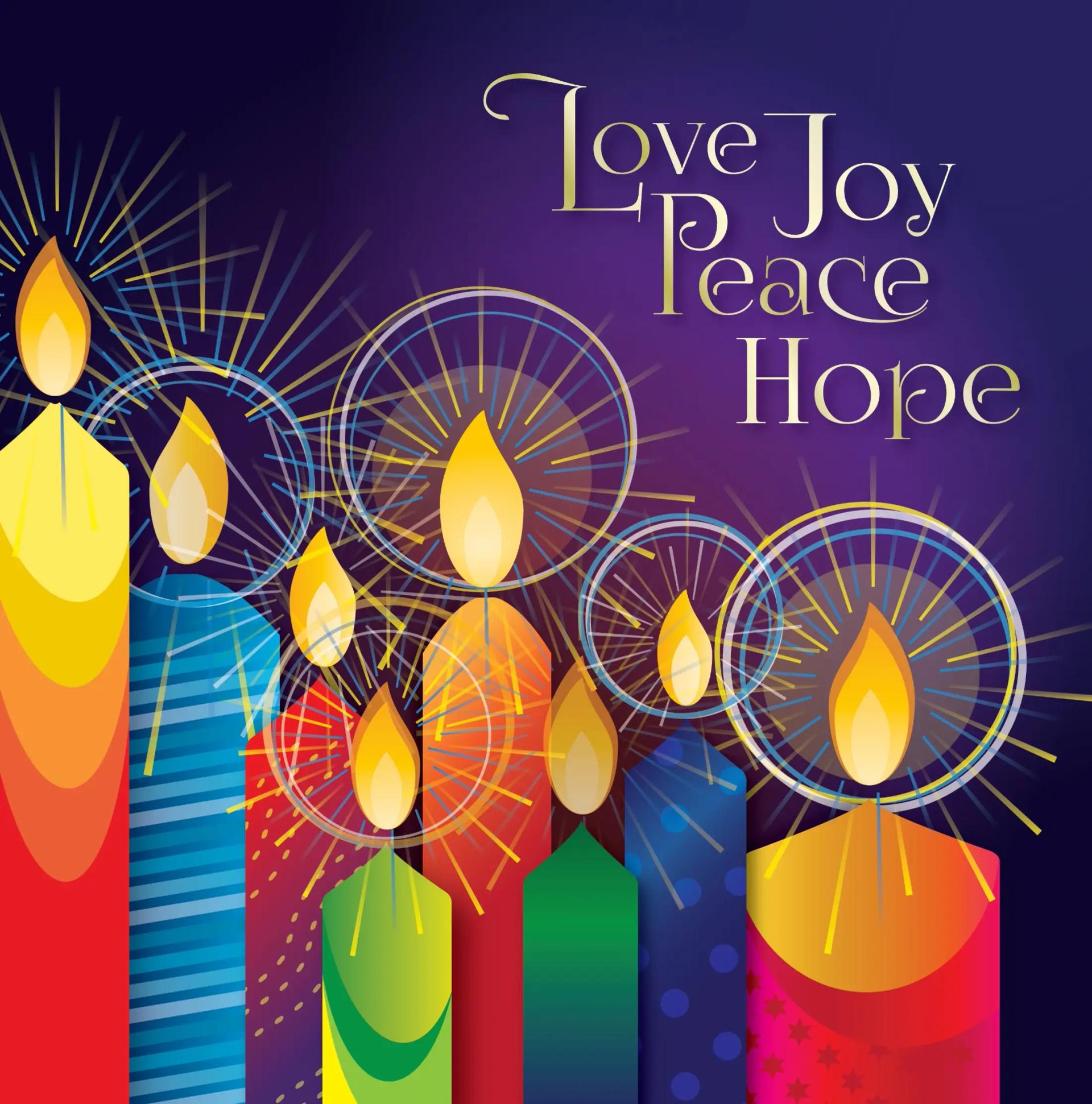 Love & Peace Christian Christmas Cards