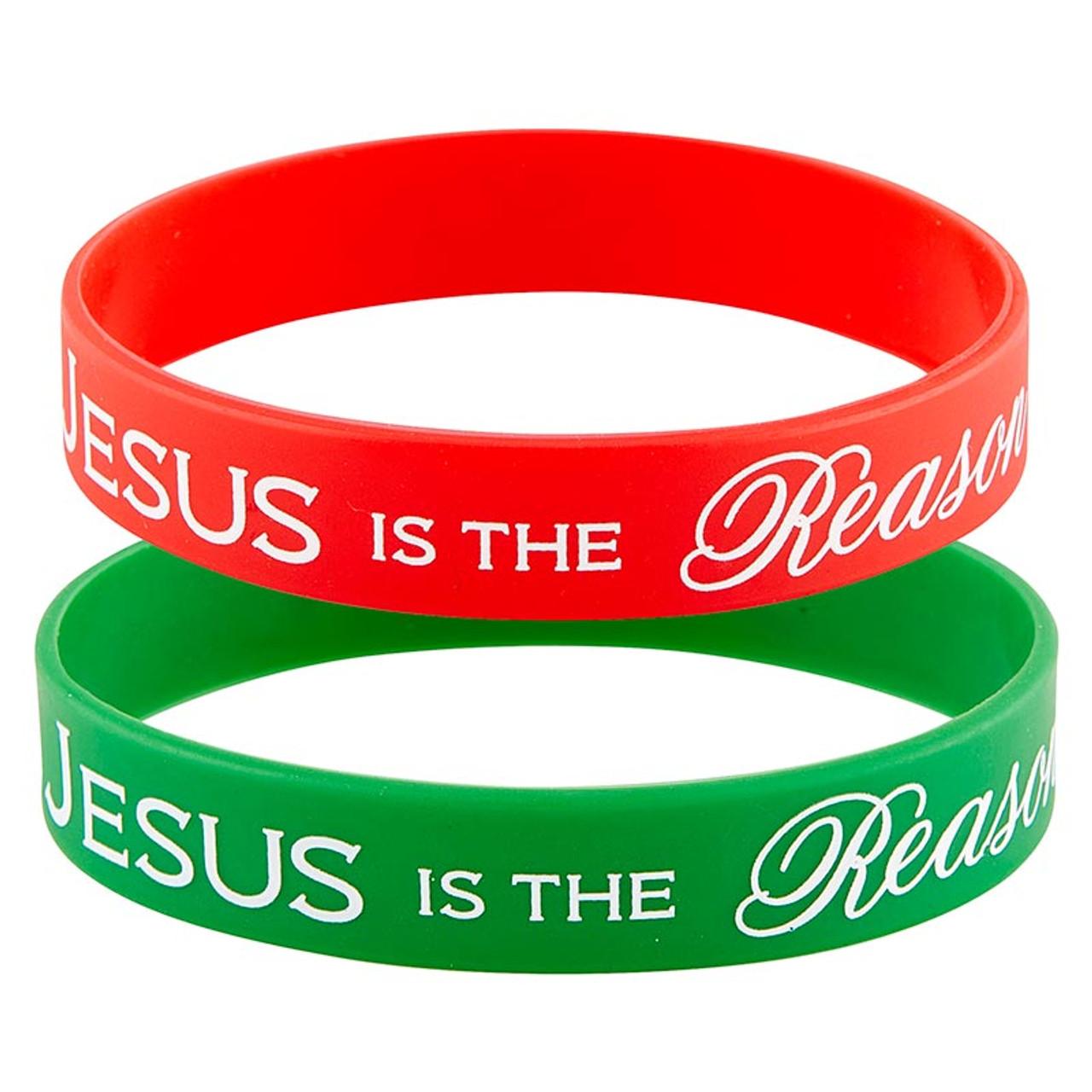 Jesus is the Reason for the Season Bracelet - Box of 24