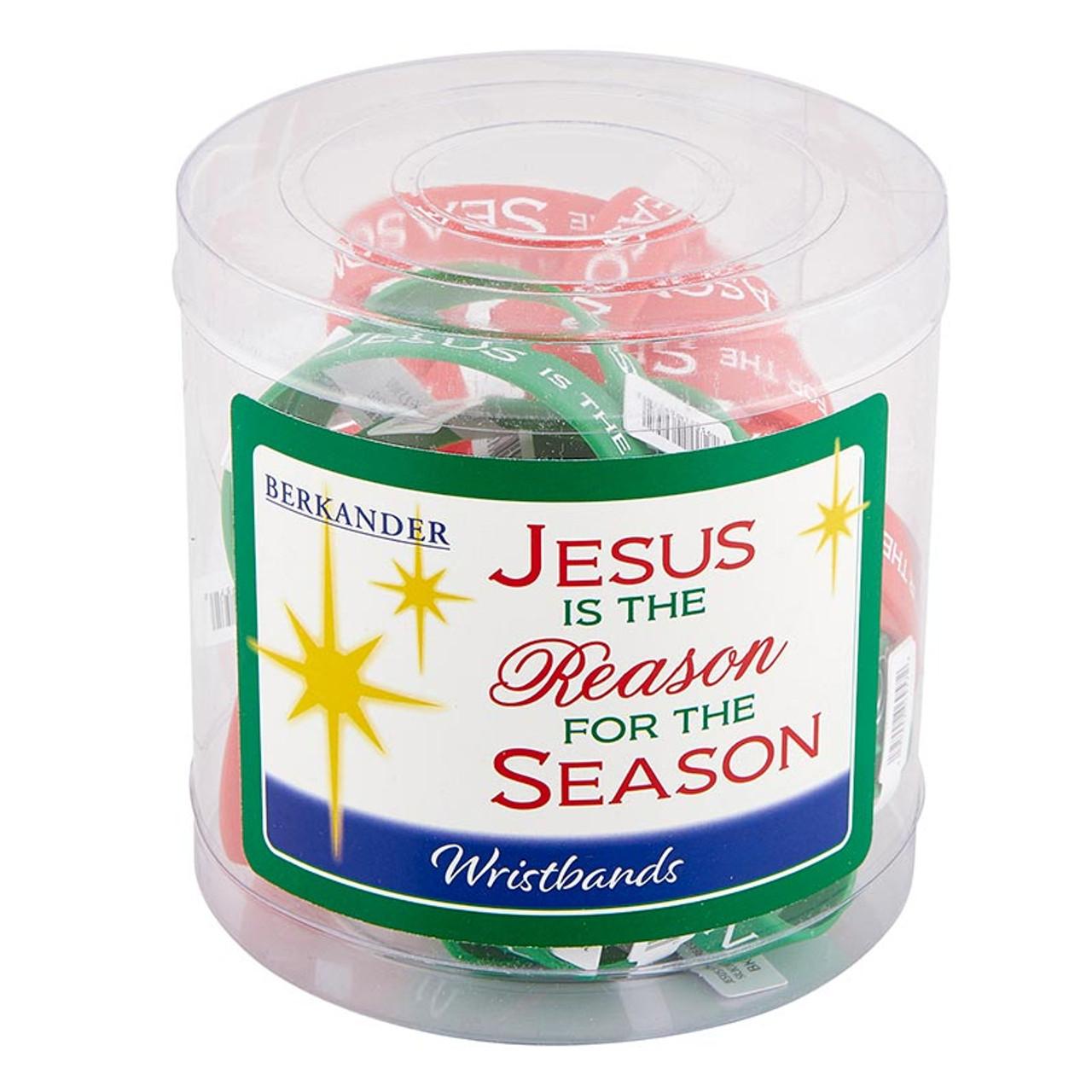 Jesus is the Reason for the Season Bracelet - Box of 24