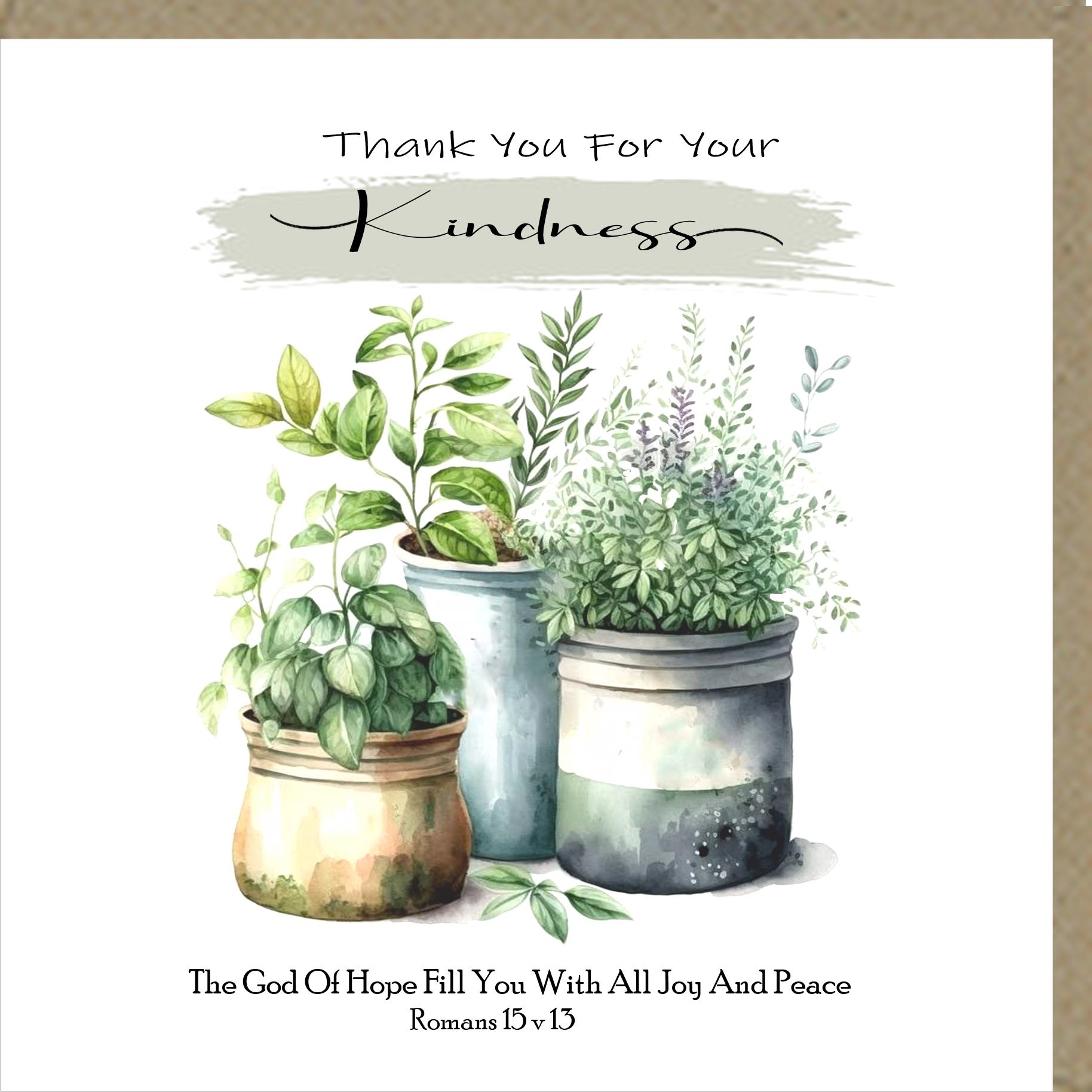 Thank You For Your Kindness Greeting Cards