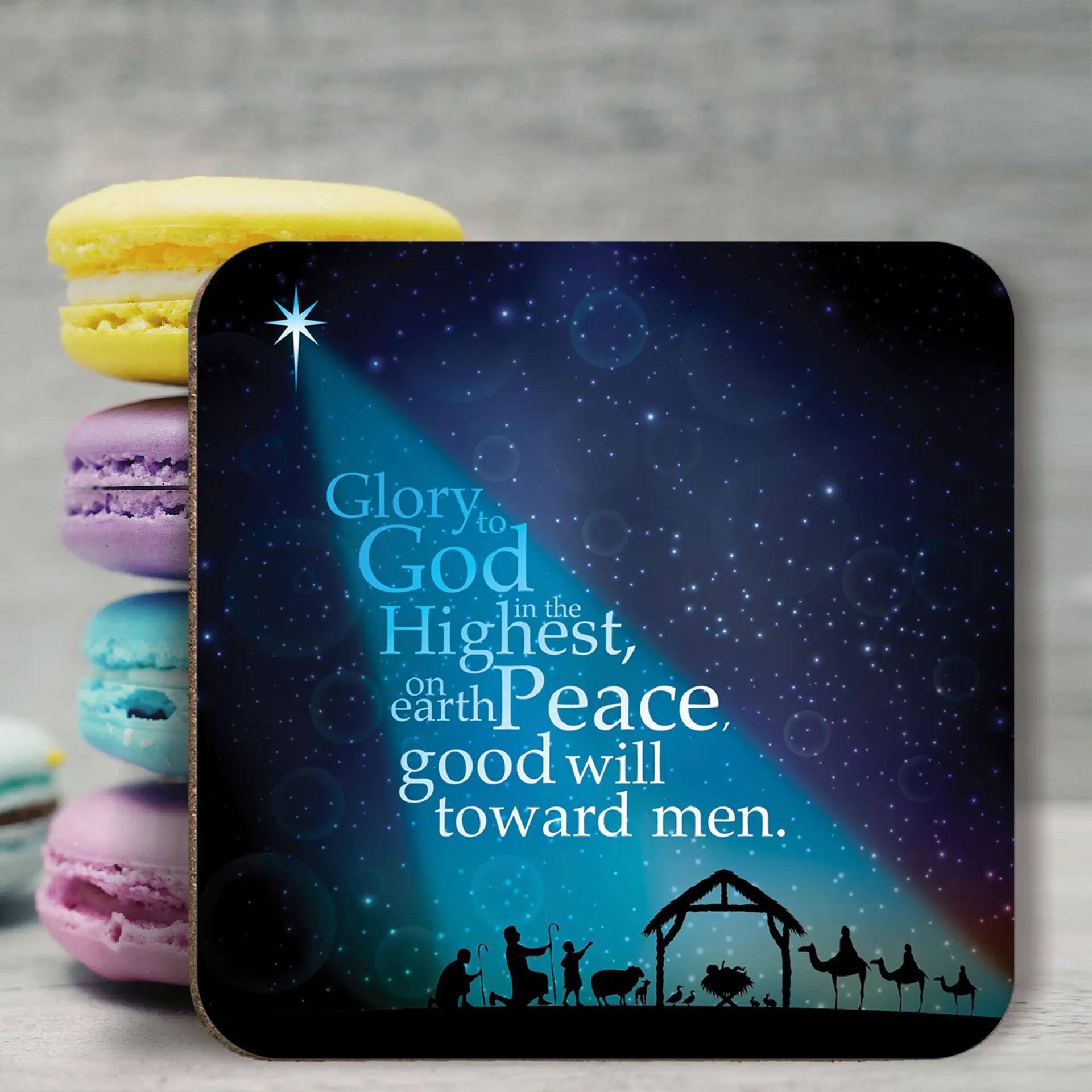 Starlight Christmas Coaster