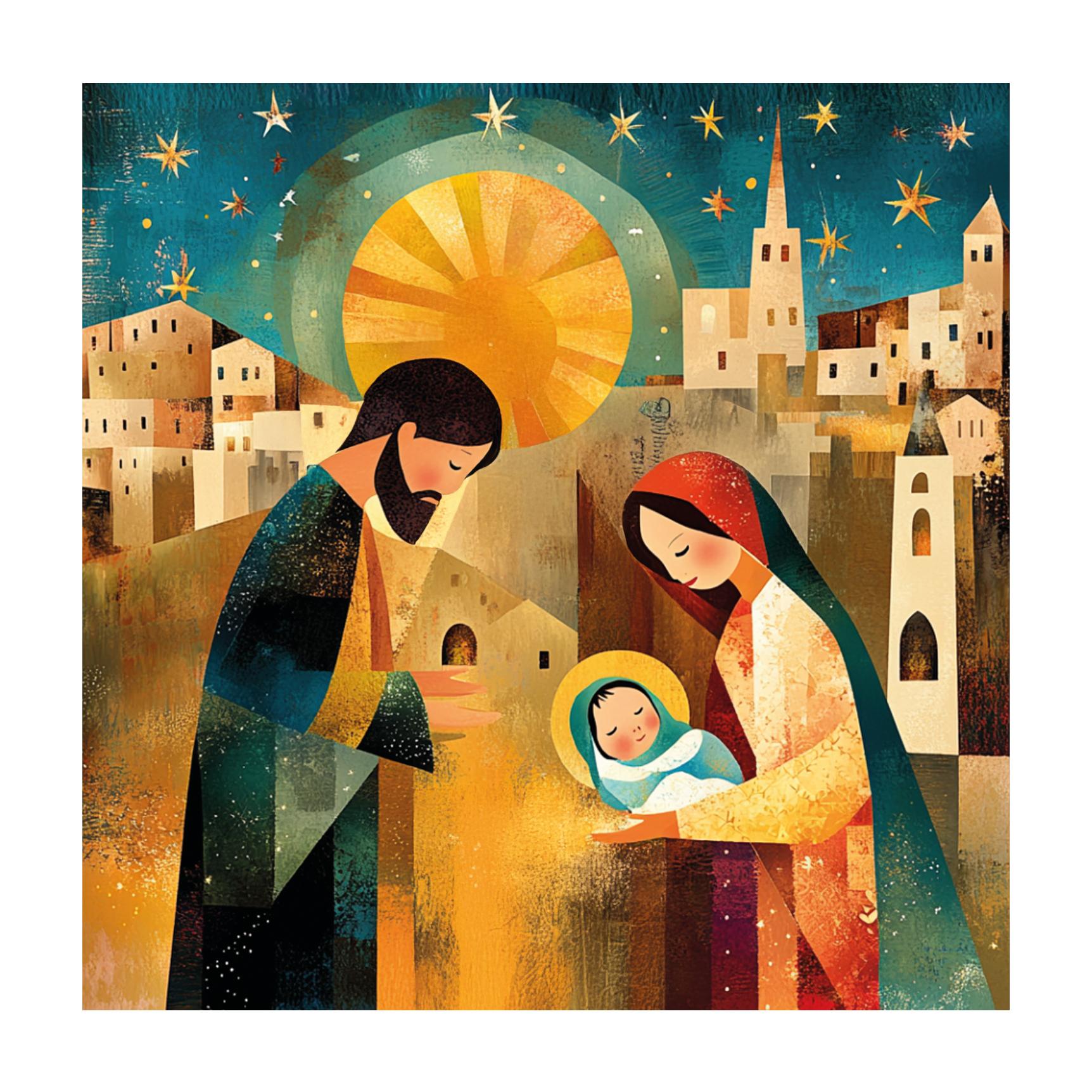 Tearfund - Contemporary Nativity - (Pack of 10)