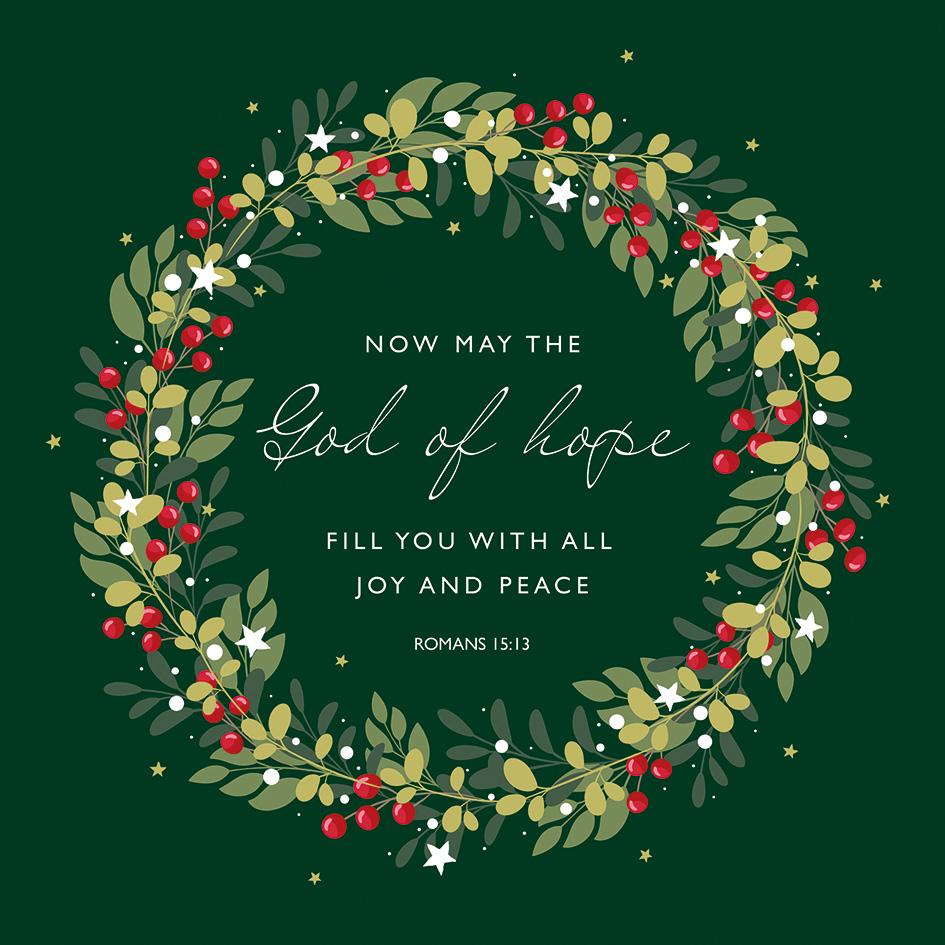 TLM - Festive blessings Christmas Cards (Pack of 10)