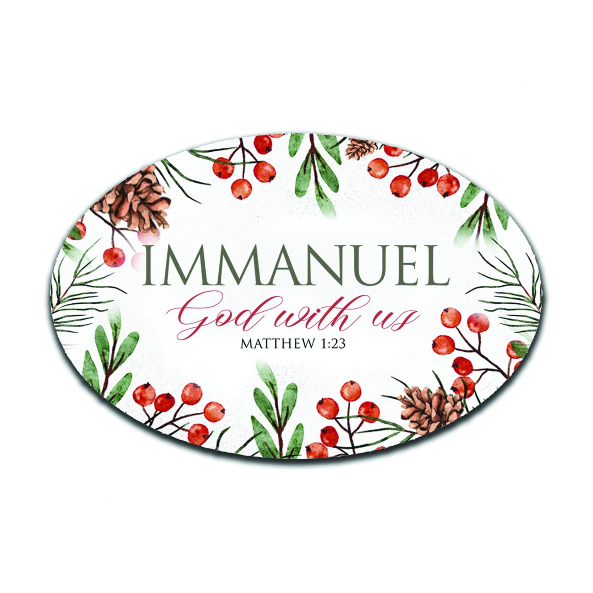Oval Fridge Magnet